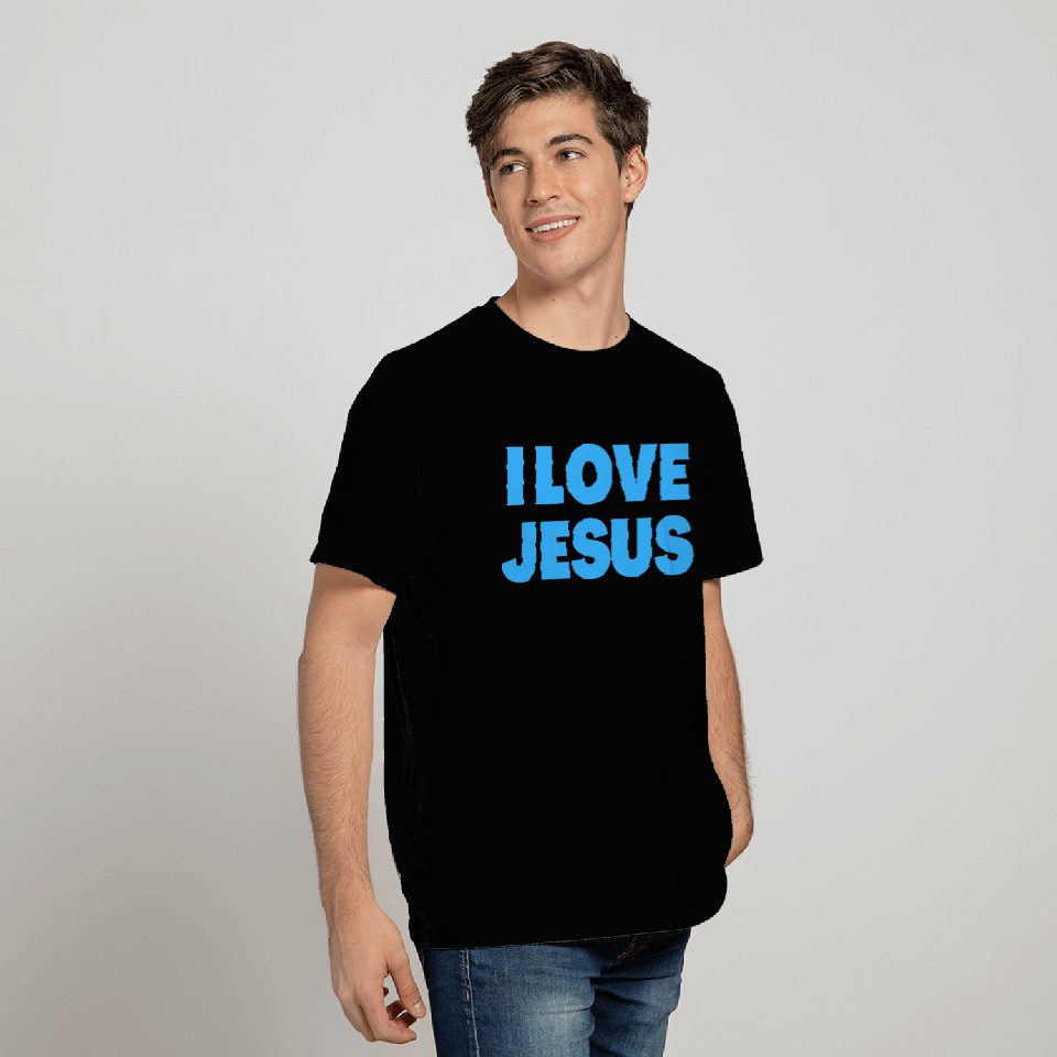 I Love Jesus - Christian Quotes T Shirts