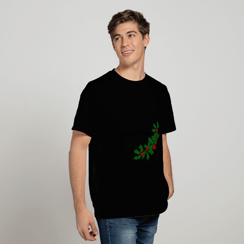 Christmas Wreath design T Shirts