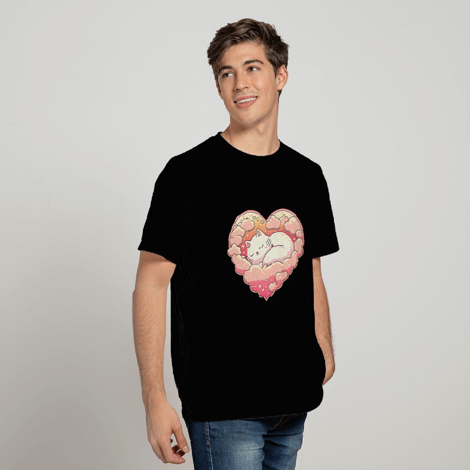 Fun, Kitten Valentines Gift For Him, Unique T Shirts