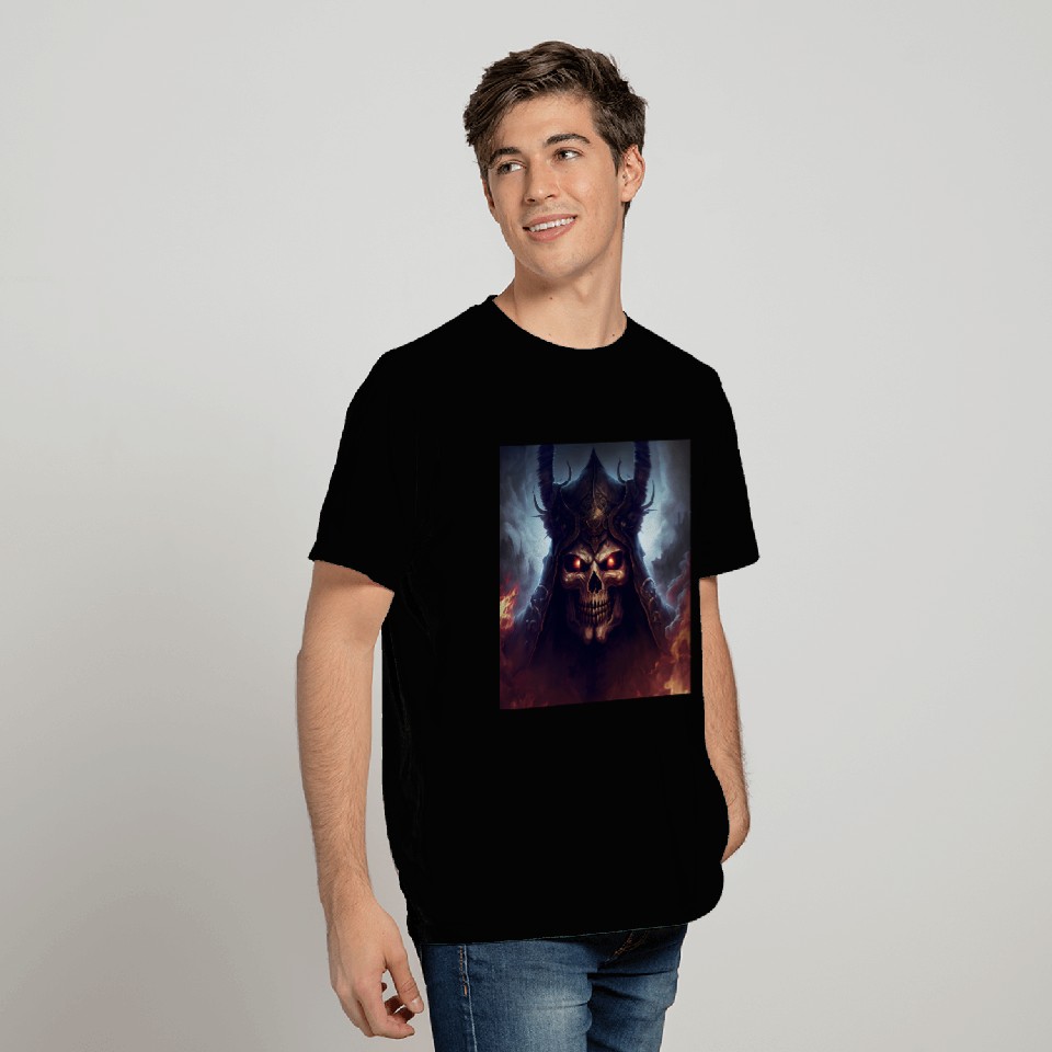 Fiery demon of death version 2 T Shirts