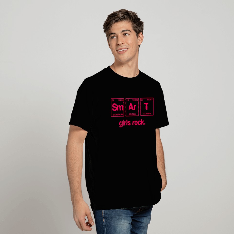 SMART GIRLS ROCK - Elements Periodic Table T Shirts