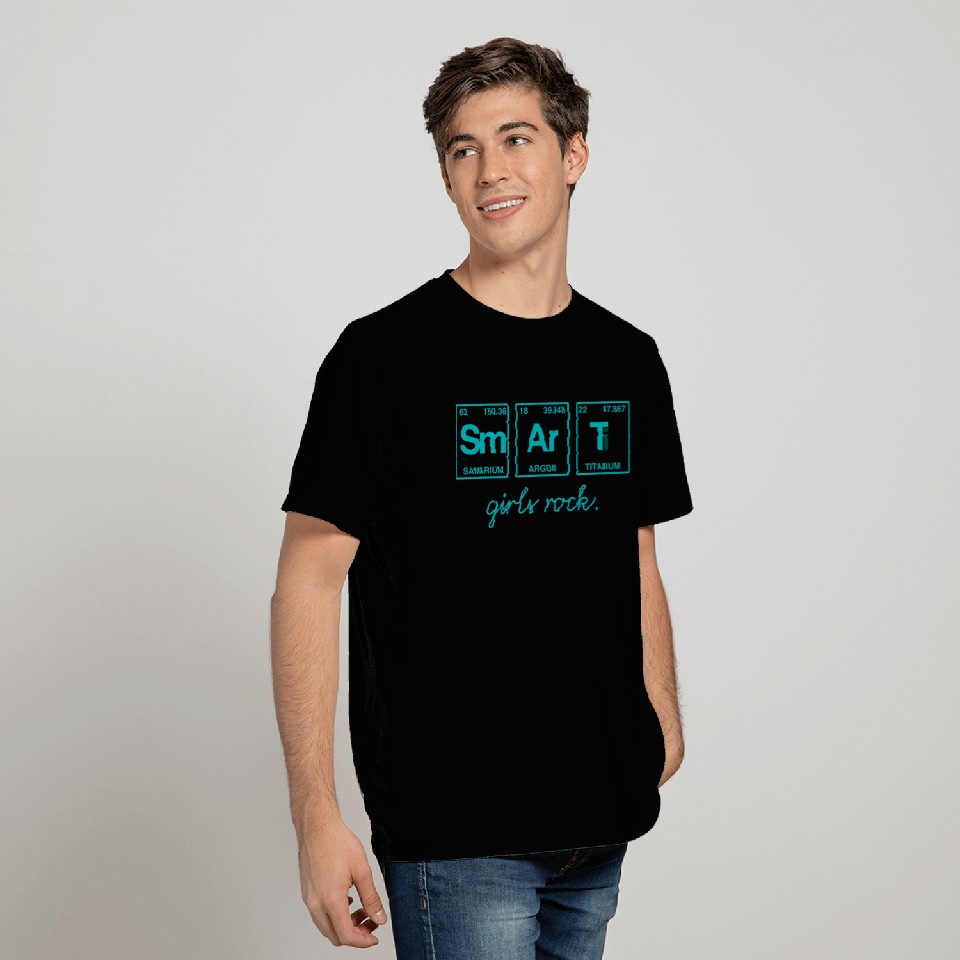 SMART GIRLS ROCK - Elements Periodic Table T Shirts