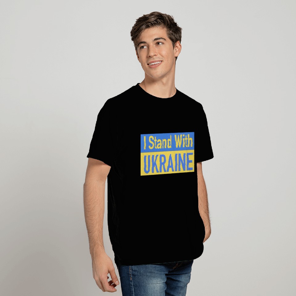 i Stand with Ukraine T Shirts