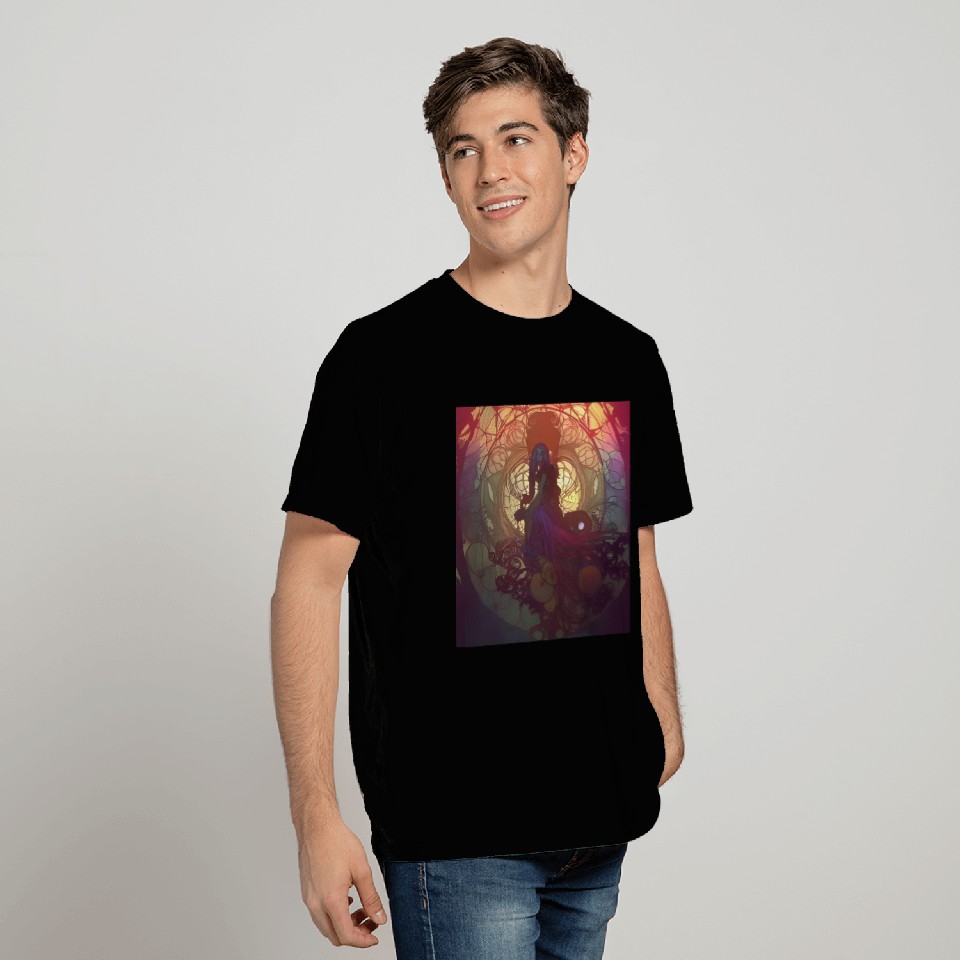 Psychedelic Clocktower Specter T Shirts