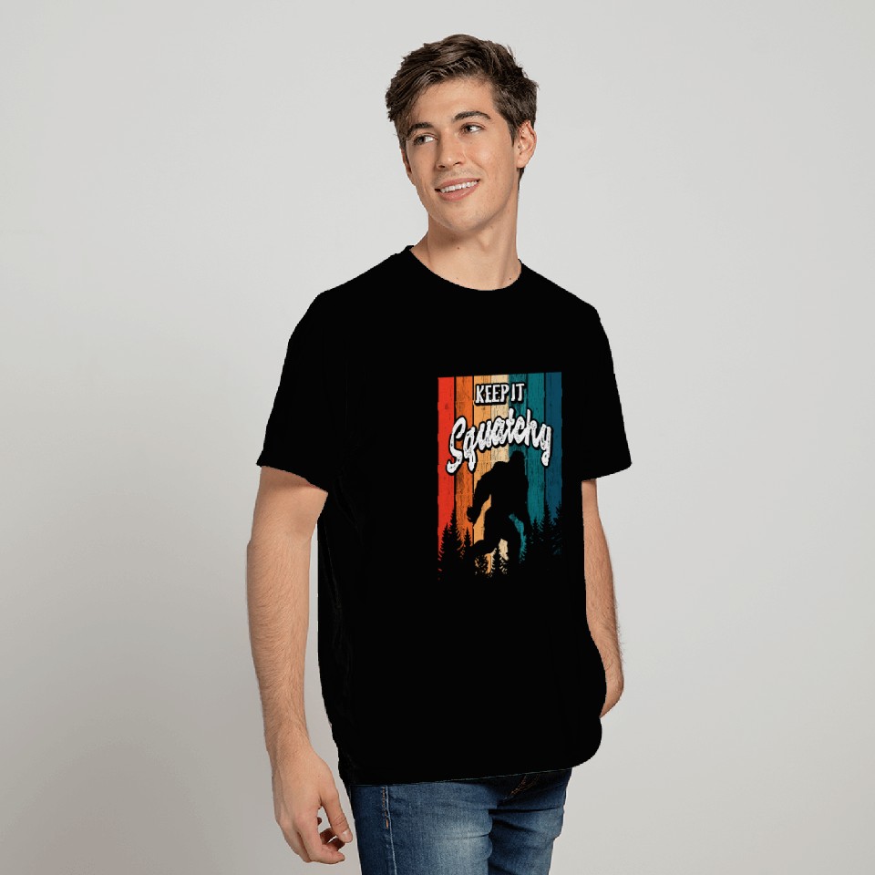 Keep it Squatchy Sasquatch Bigfoot Lover T Shirts