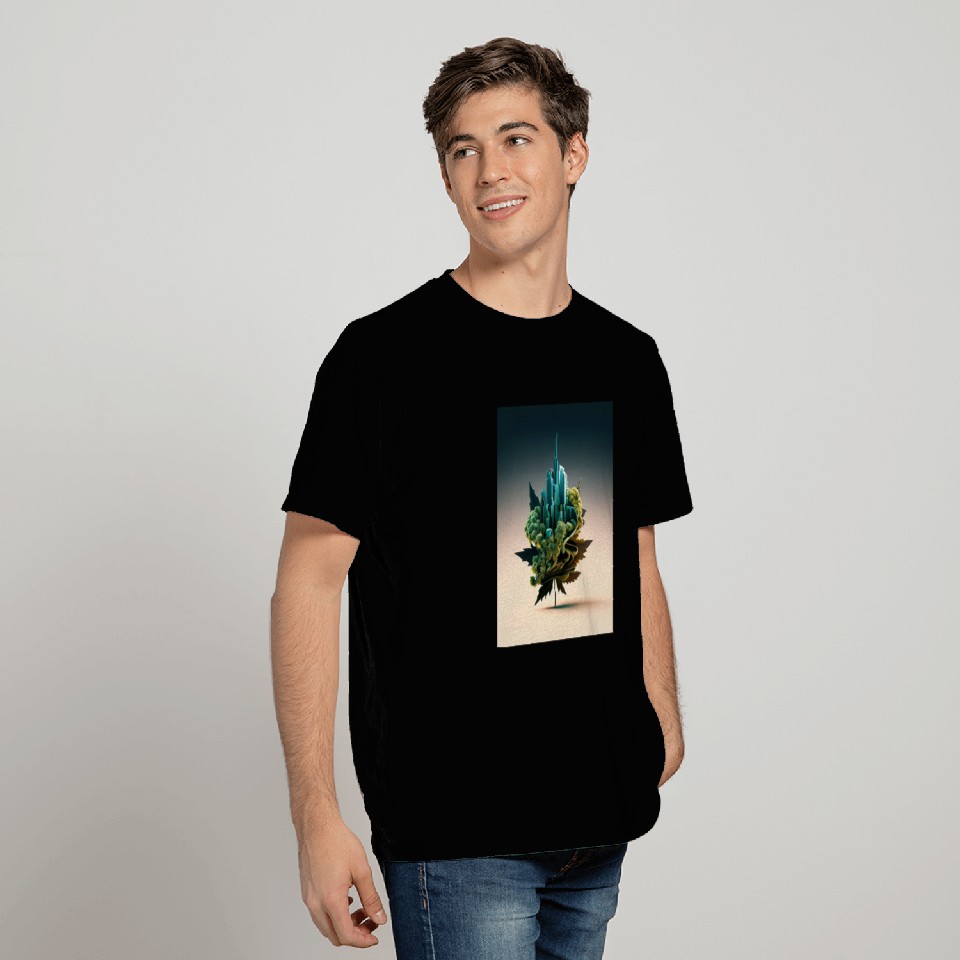 Cannabis hemp marijuana leaf T Shirts