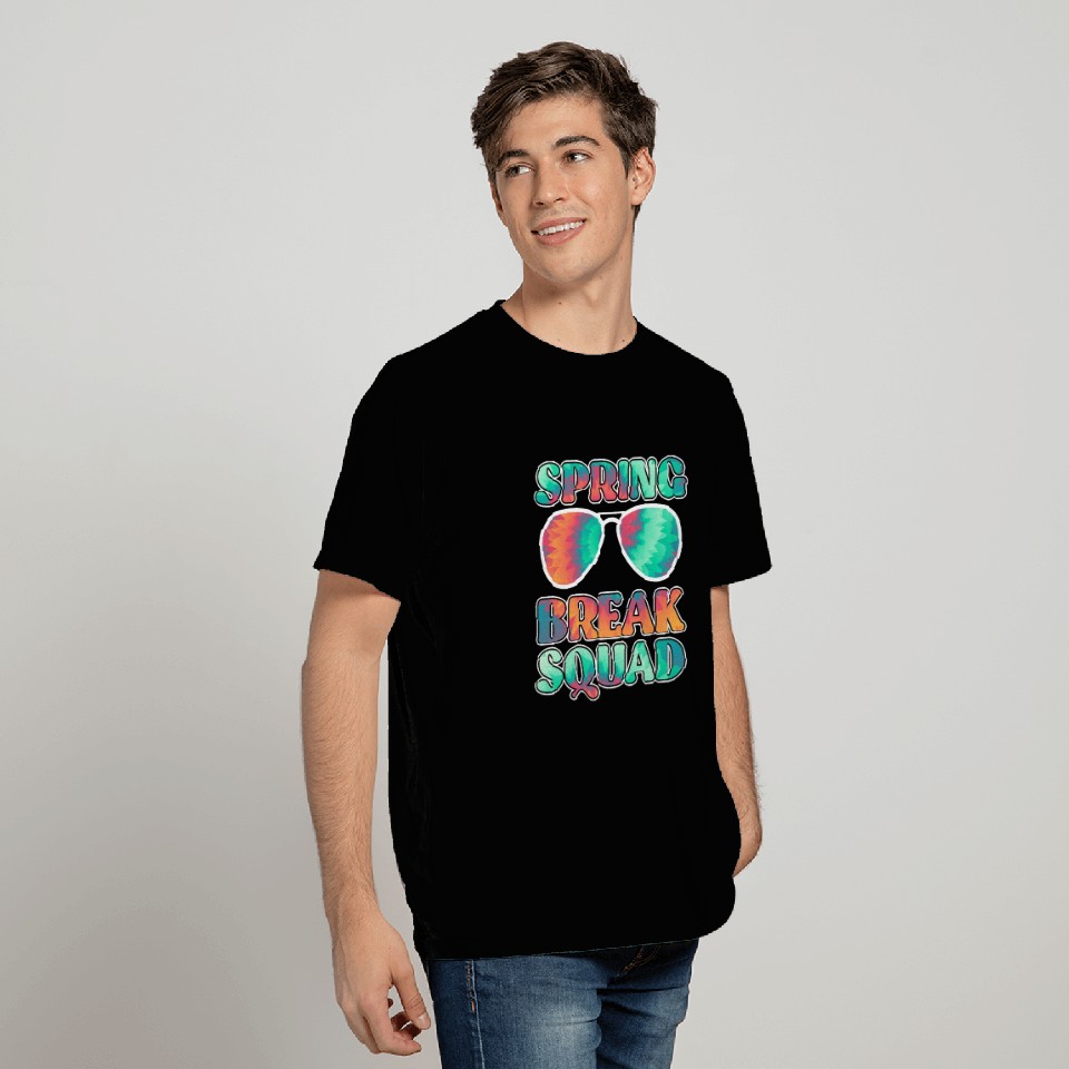 Spring Break Squad Summer Vacation Spring Break T Shirts