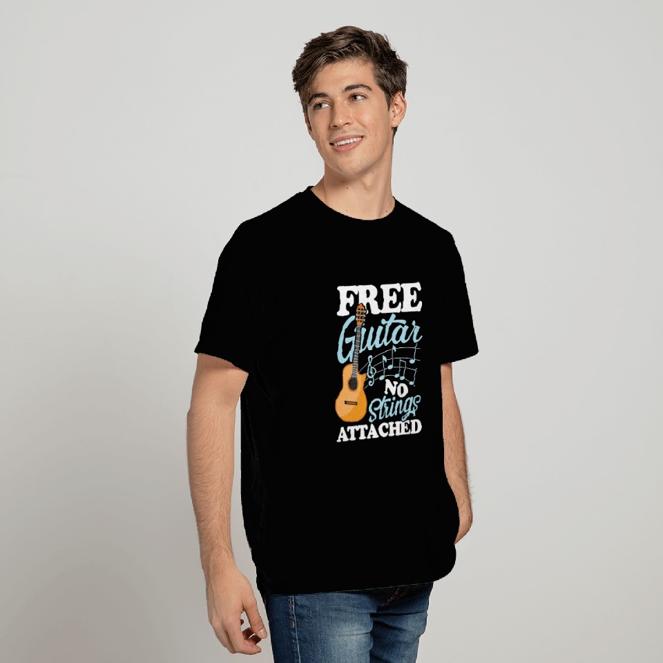 Guitar No Strings Attached T Shirts