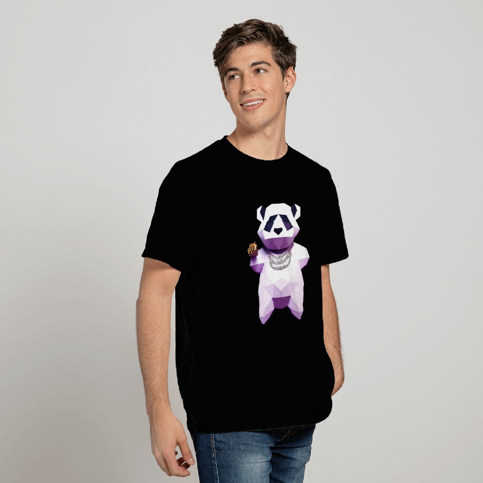 Bling Bling Panda T Shirts