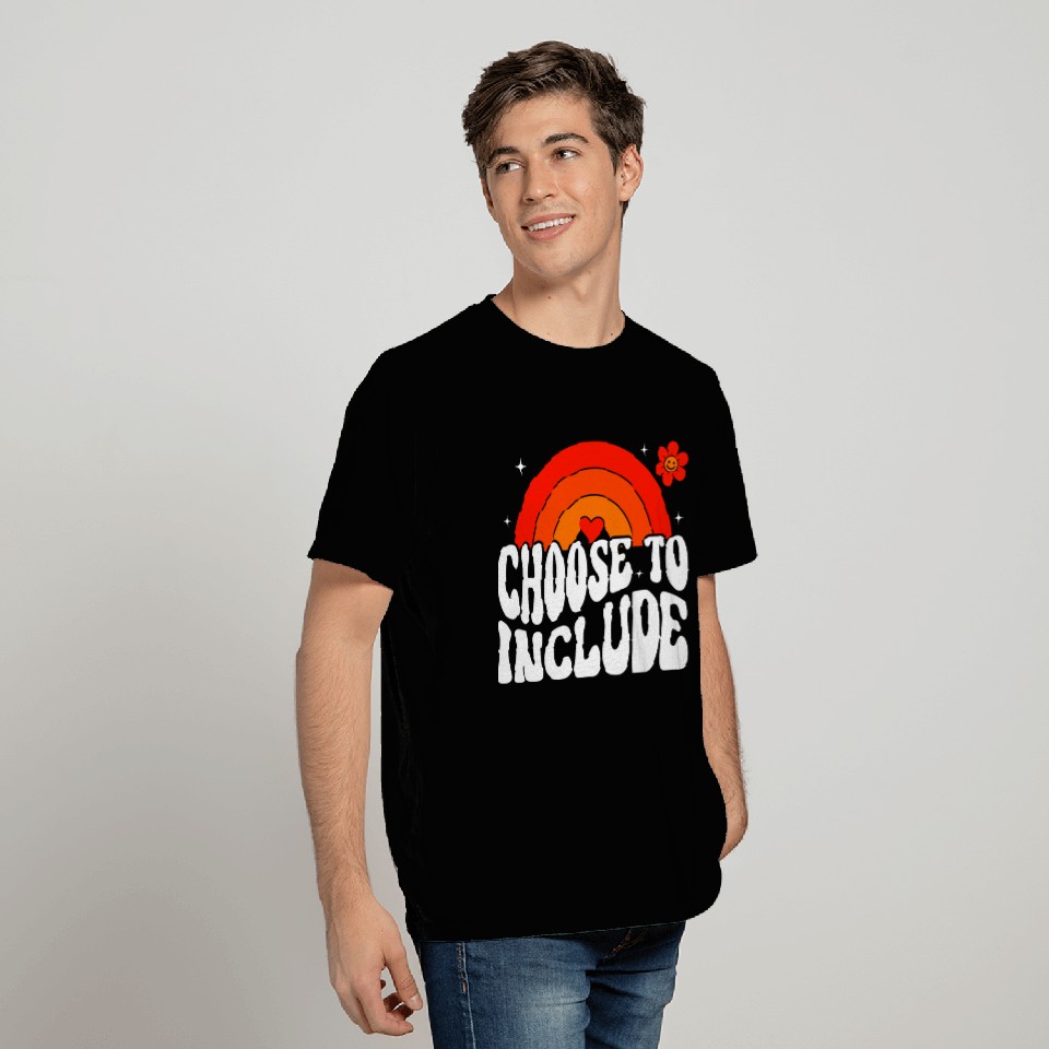 Choose To Include For Autism Teacher T Shirts