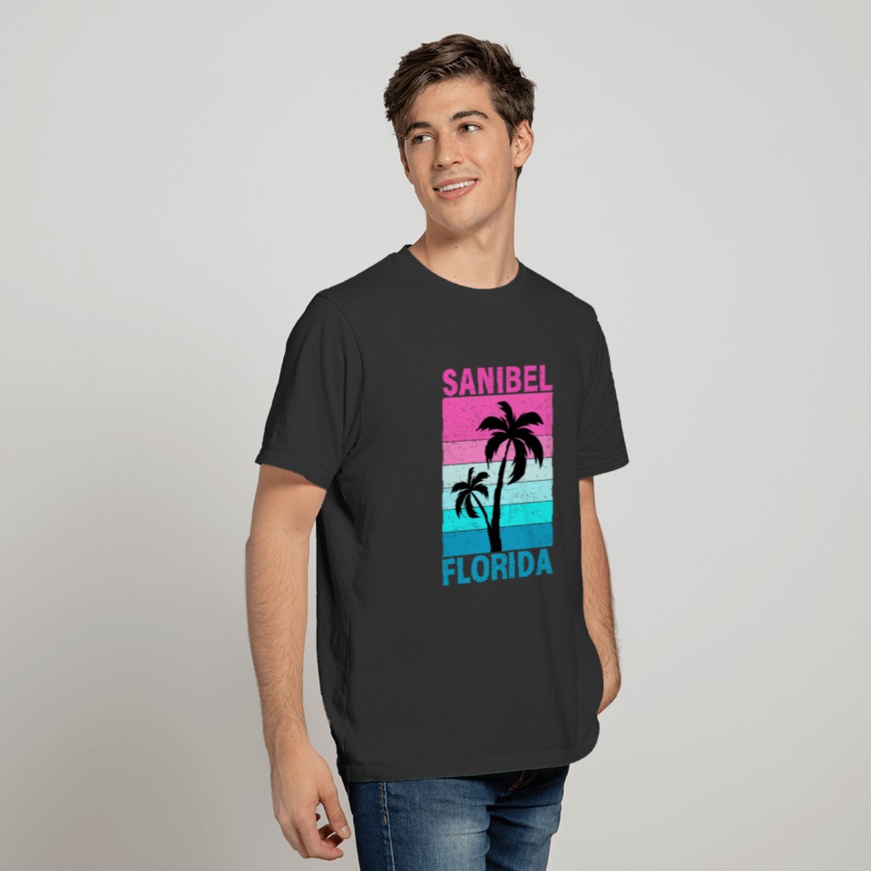 Vintage Family Vacation Florida Sanibel Beach T Shirts