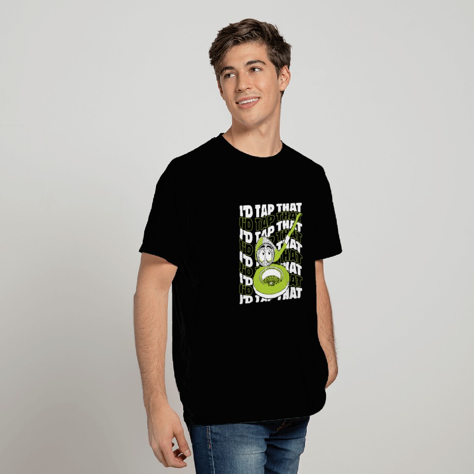 I'd Tap That Golfer Golfing Legend Player Pro Golf T Shirts