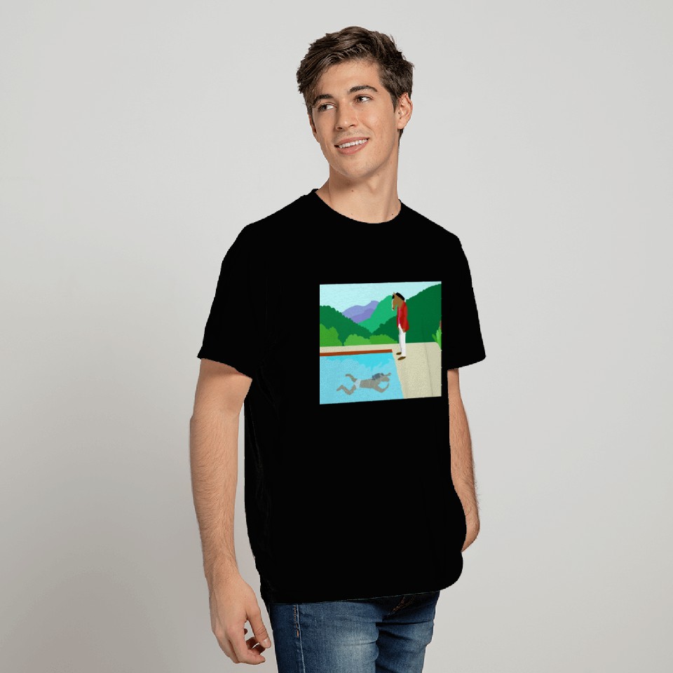 Minimal Horseman Fitted T Shirts