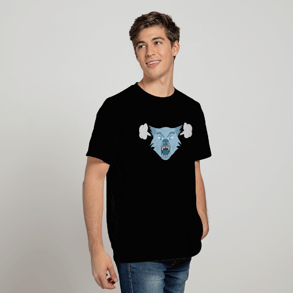 Angry Wolf T Shirts