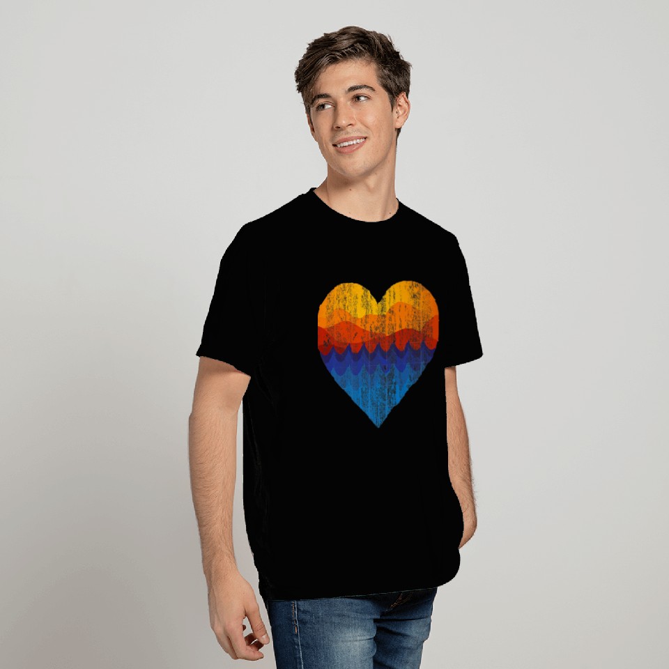 Beaches to Mountains Nature Lovers T Shirts