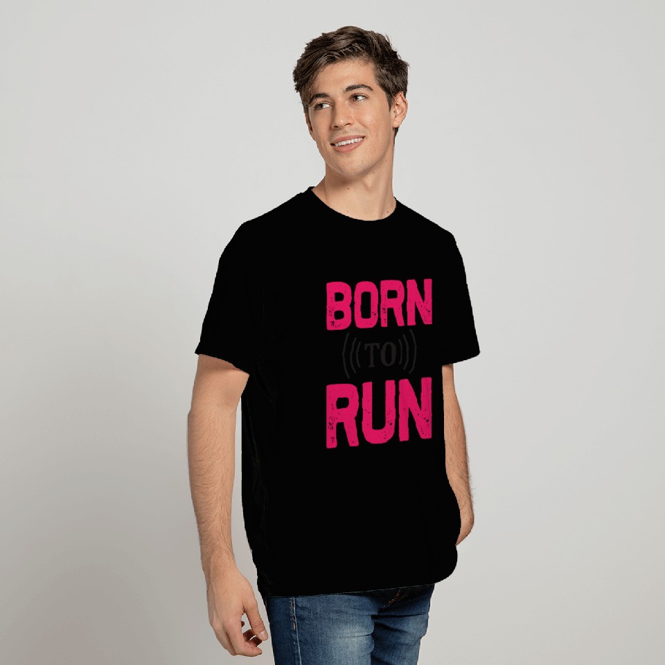 Running Born To Run T Shirts