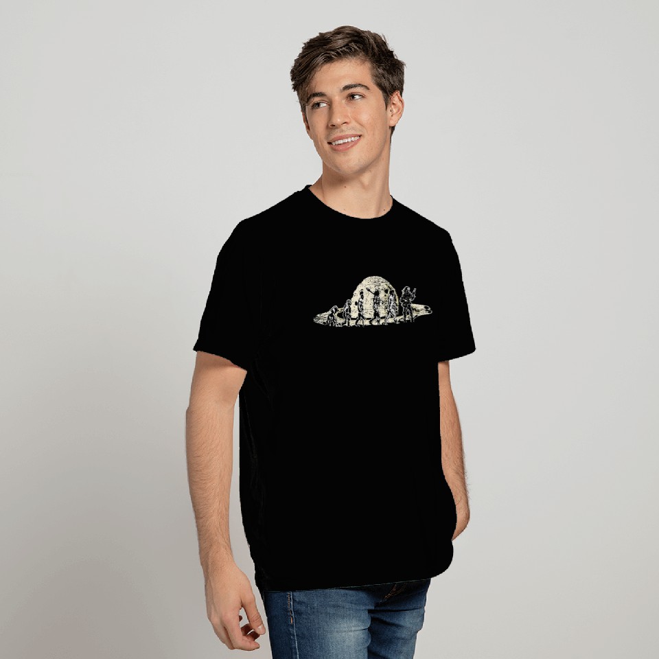 Guitar-Player Evolution Saturn Music Planet T Shirts