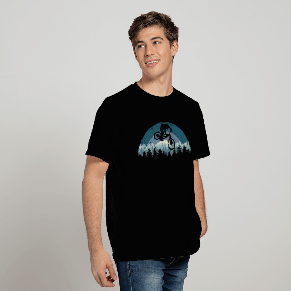 Mountain Bike Retro T Shirts