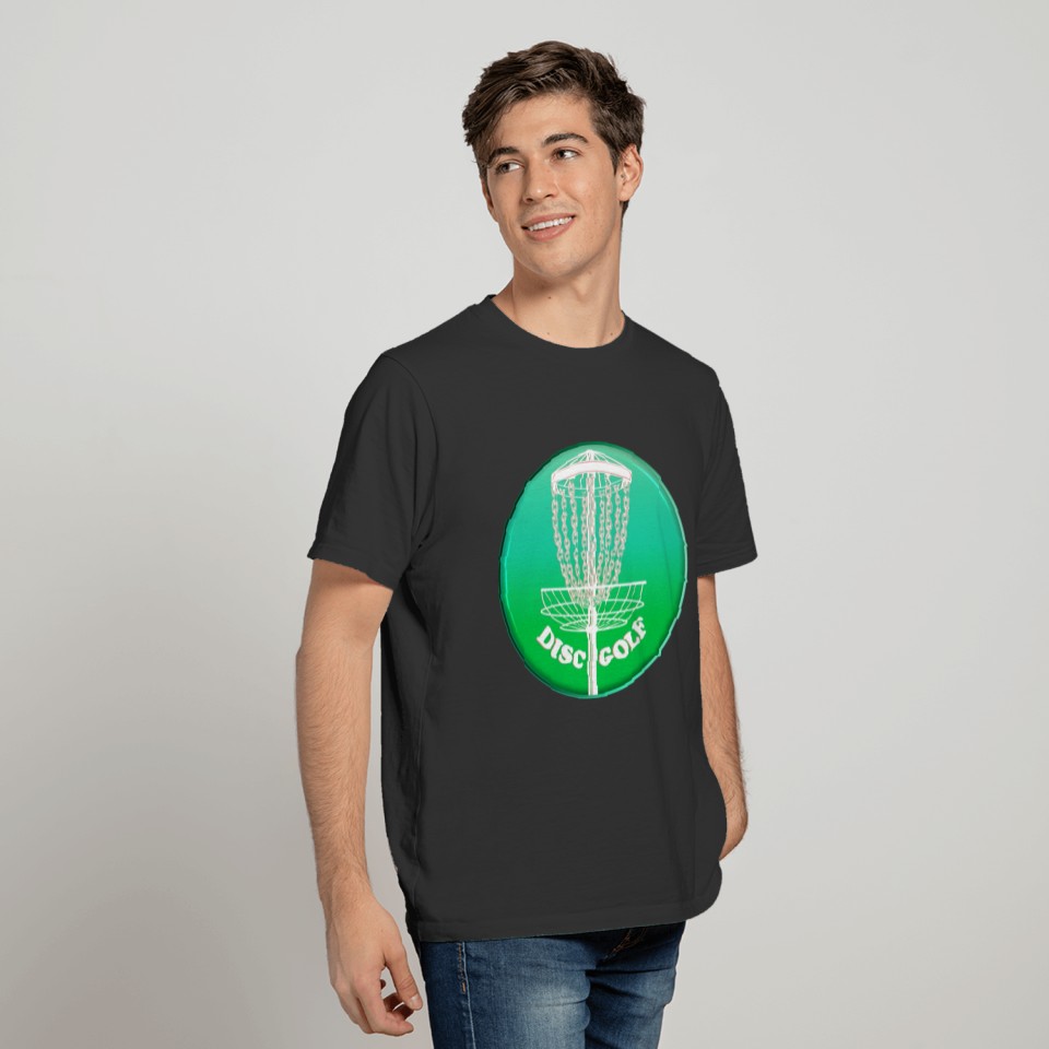 Disc Golf Green Frisbee T Shirts