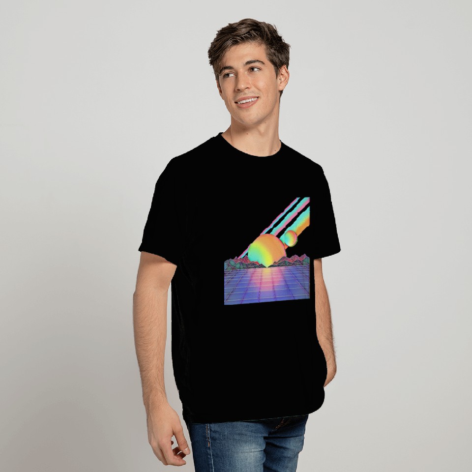 80s Airbrush Retro Graphic T Shirts