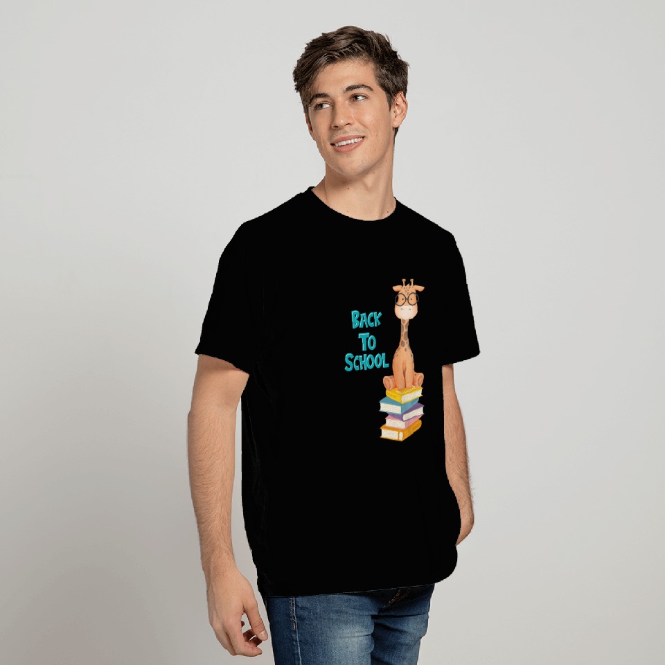 Back To School Giraffe T Shirts