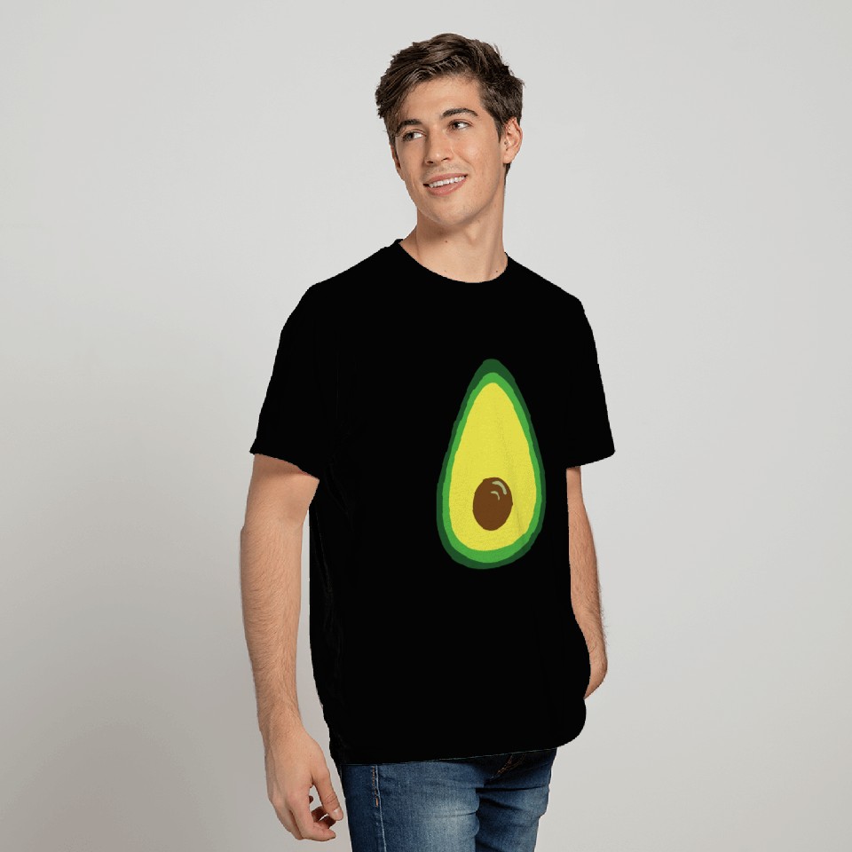 Avocado Vector Design T Shirts