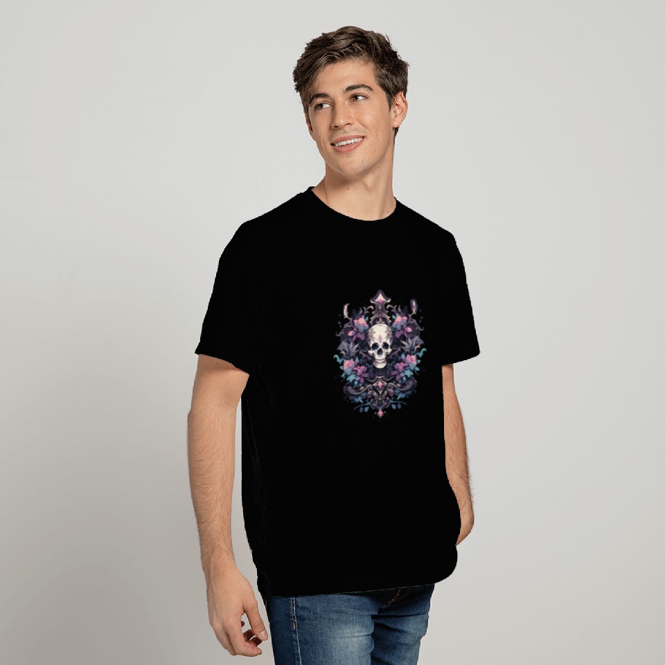 Totenkopf Skull Skulls Skull Skeleton T Shirts