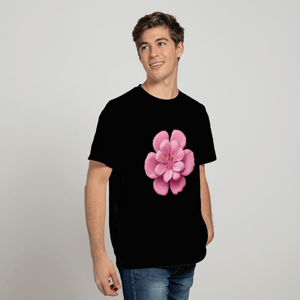 Pink Sakura flower T Shirts