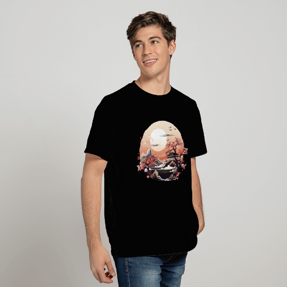 Serenity in Sakura T Shirts