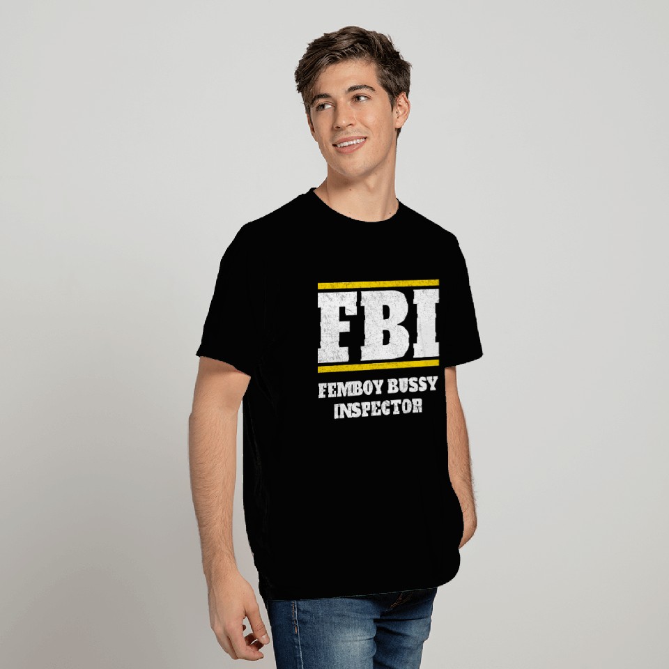 Femboy Bussy Inspector Funny T Shirts