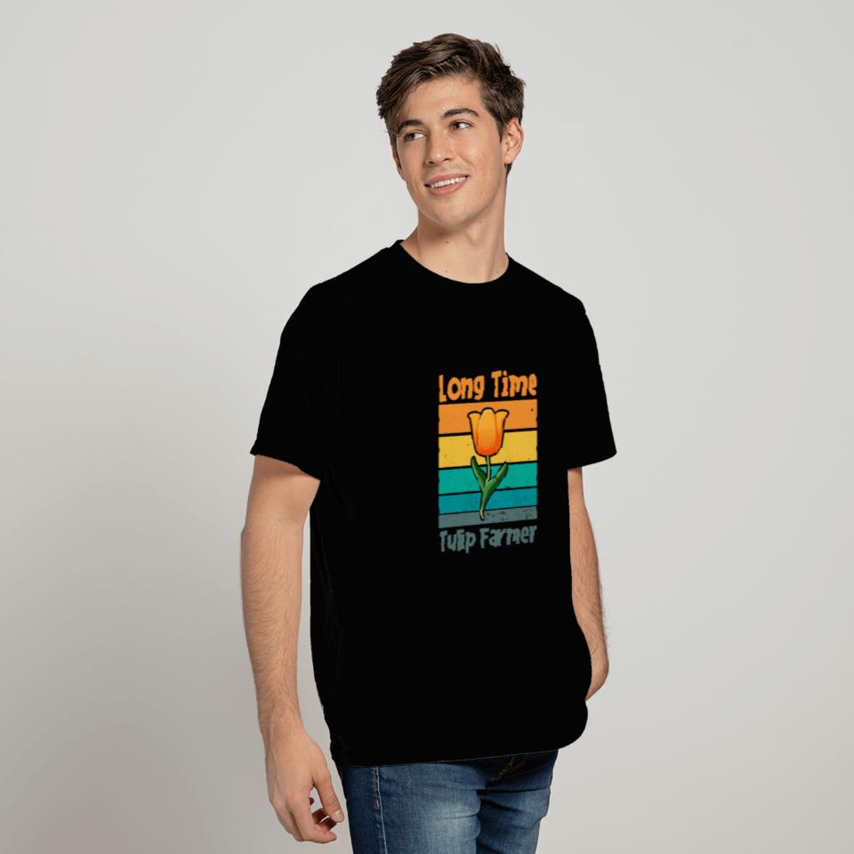 Tulip Gardening Farmer T Shirts