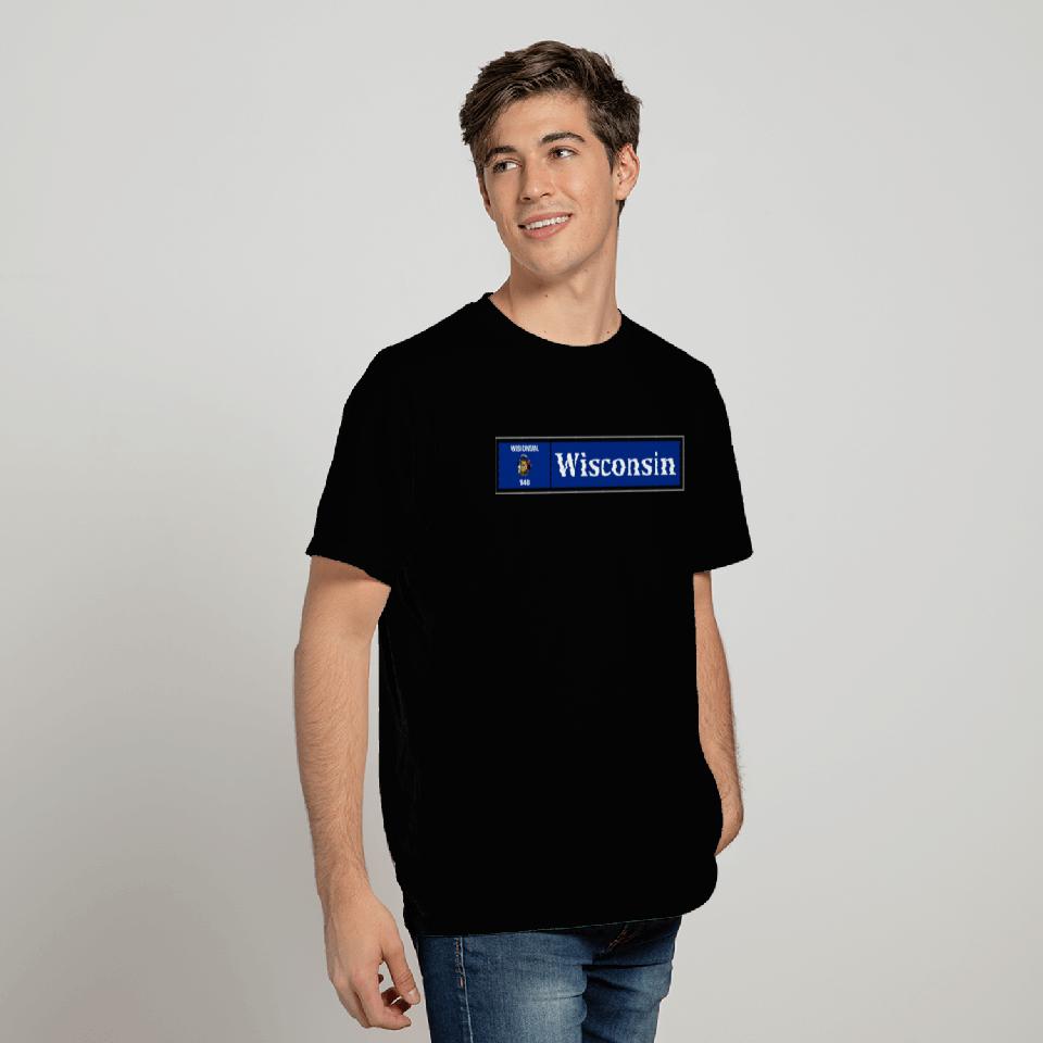Wisconsin Flag T Shirts