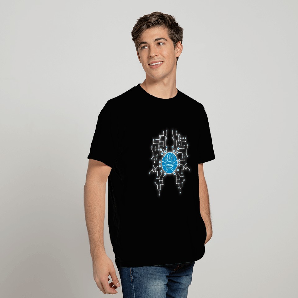 CPU Data Circuit Computer Nerd Electrical Board T Shirts