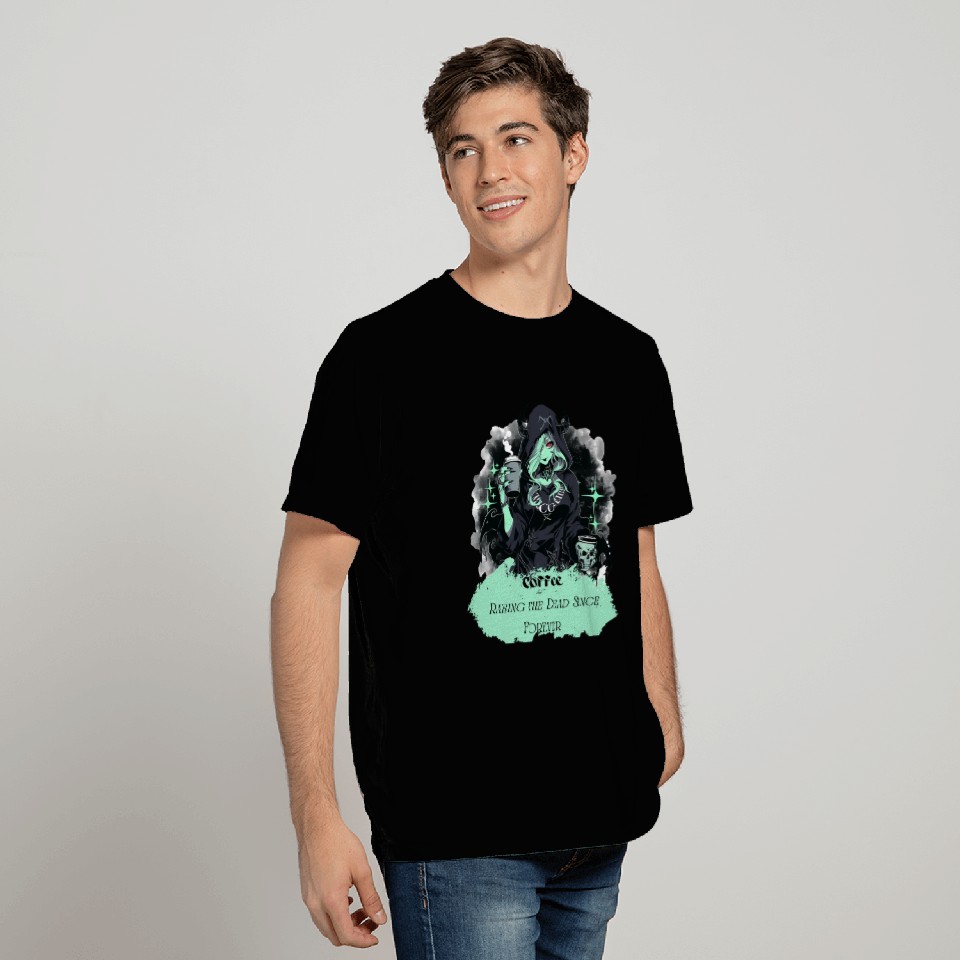 Cute Coffee Necromancer T Shirts