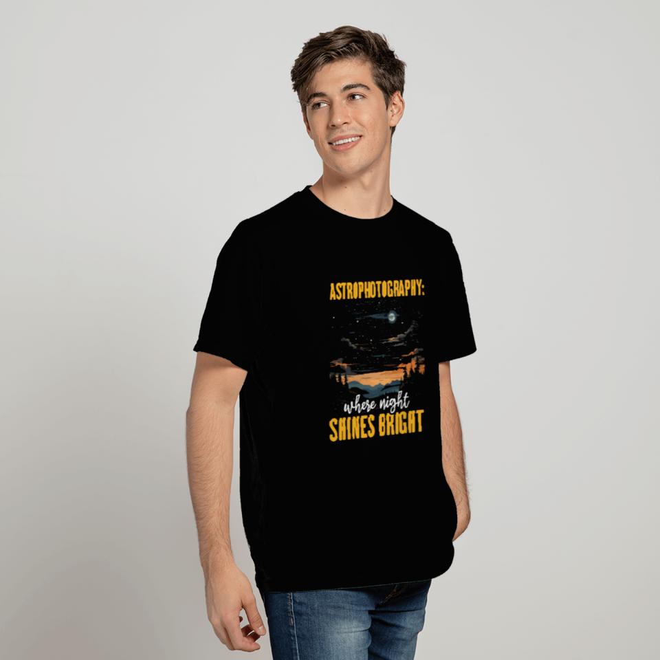 Astrophotography Camera Astronomical Astronomy T Shirts