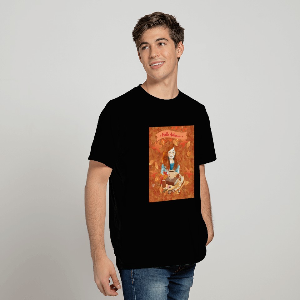 "Hello Autumn - Cozy Reading Nook" T Shirts