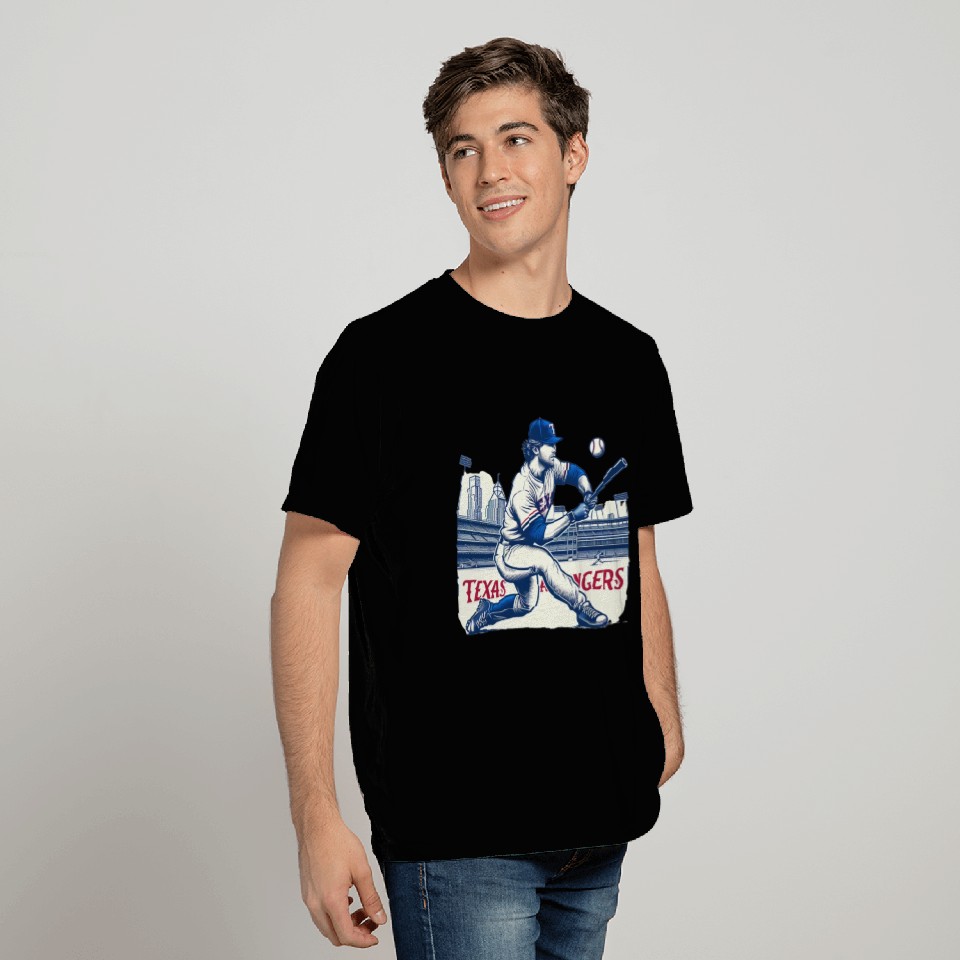 Texas-Rangers Baseball T Shirts