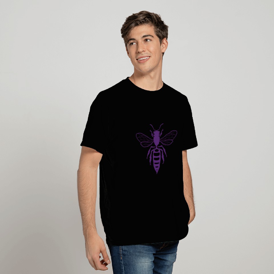 Hivemind Tattoo Logo I Purple T Shirts