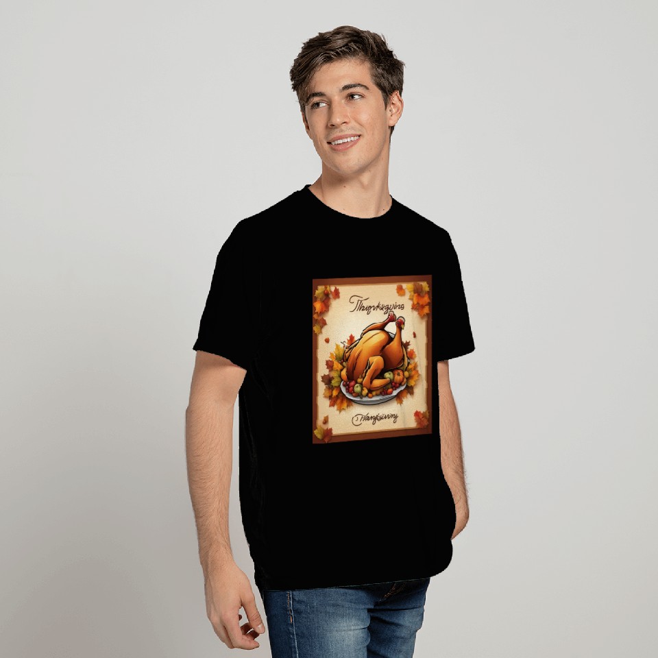 happy thanksgiving T Shirts