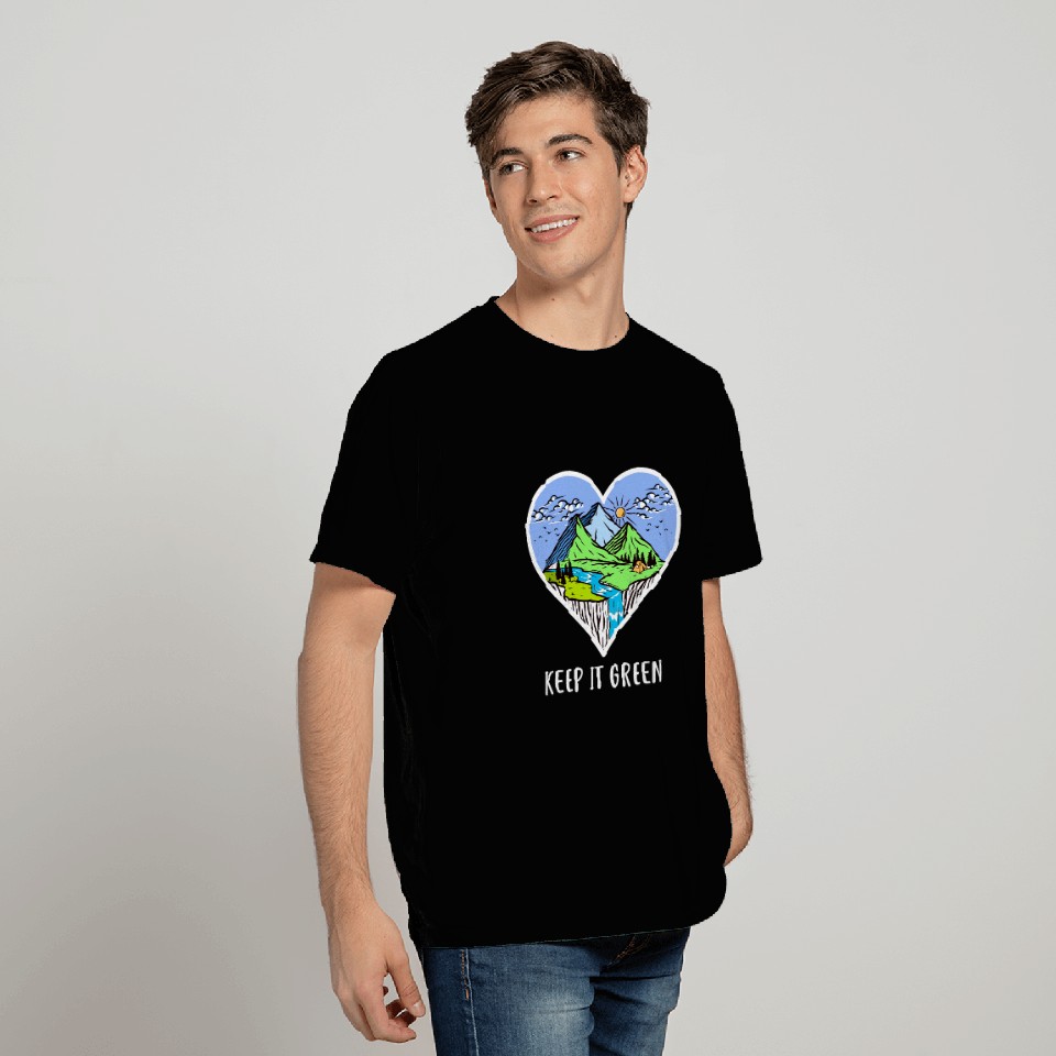 Environment keep it green T Shirts