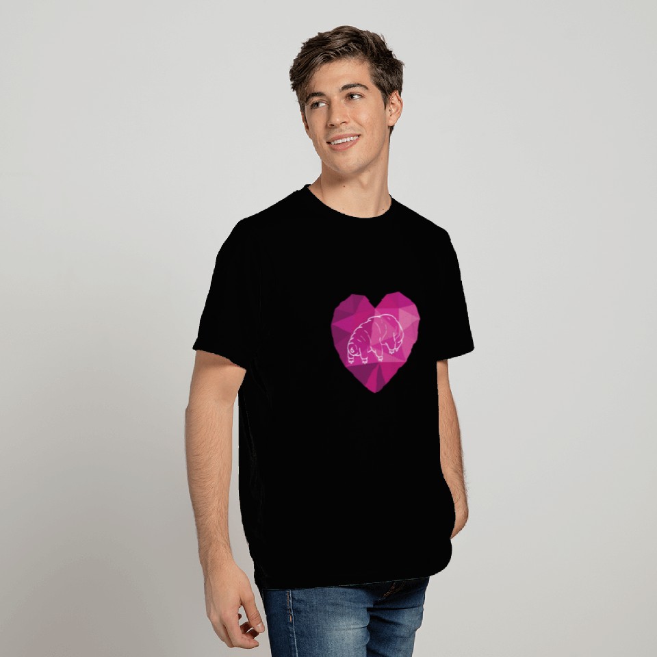 Tardigrade Heart T Shirts