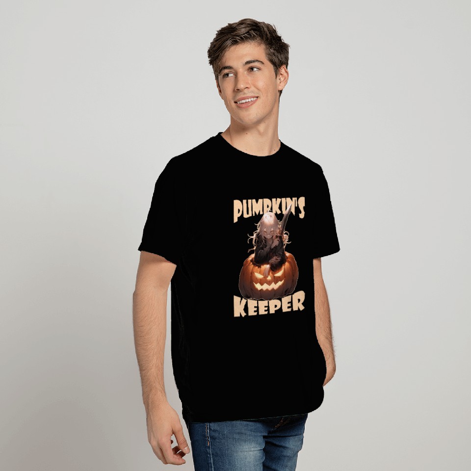 Pumpkin's Keeper Evil Killer Anime Jack O Lantern T Shirts