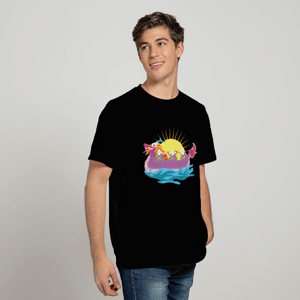 Chinese Dragon Boat Chinese Gift T Shirts