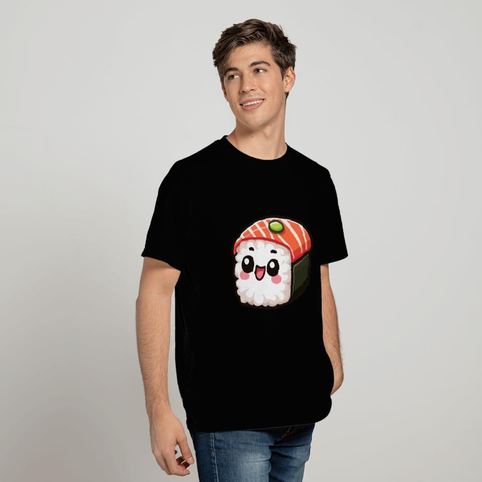 Kawaii Cute Sushi Maki T Shirts