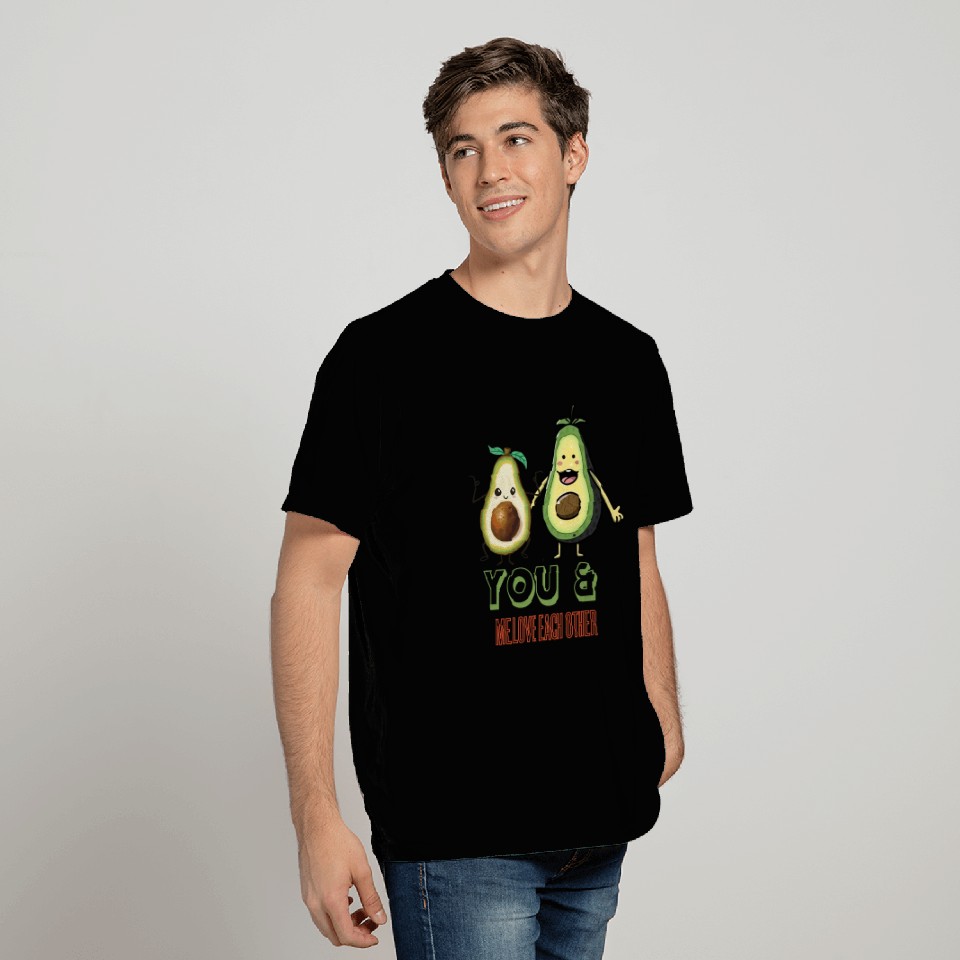 Avocado affection spreadthe love T Shirts design.