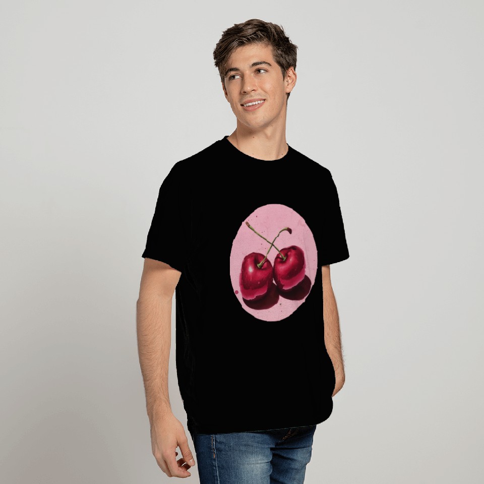Realistic Cherry T Shirts