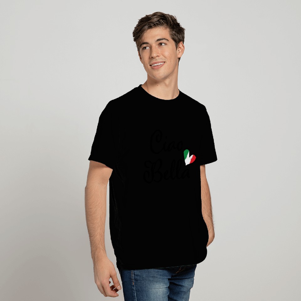 Ciao Bella Italian Heart T Shirts