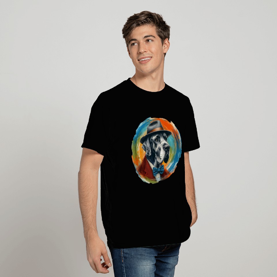 Great Dane Cartoon T Shirts