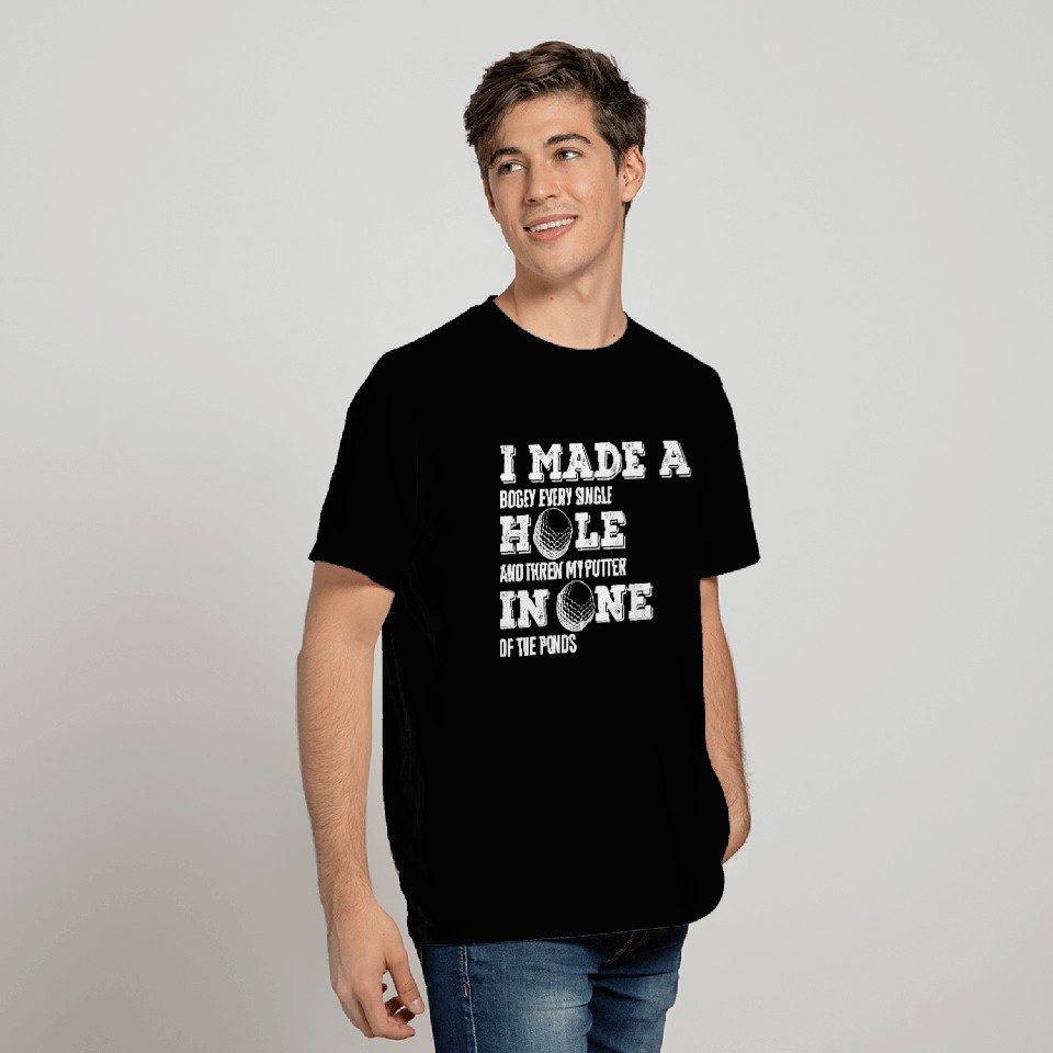 i made a bogey golf T Shirts