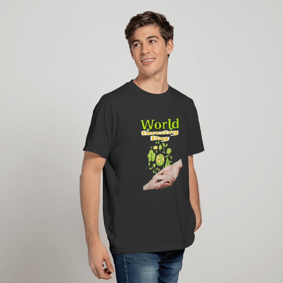 Wear Your Love for Forests: Green World Forestry T Shirts